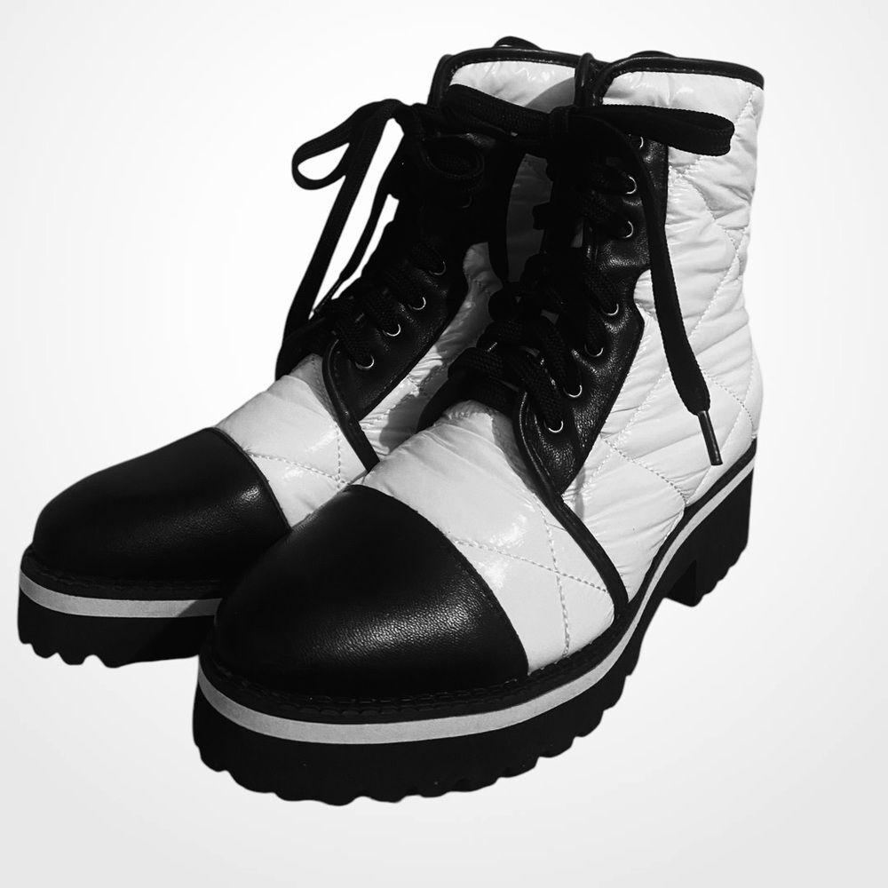Anthropologie | Camper mid calf boots | Hiker Boots Lugg sole NWOB size 7.5 - Picture 4 of 8